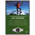 Rolex Life is Good Vintage Poster Ad