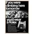 Rolex Explorer Everest Vintage Poster Ad