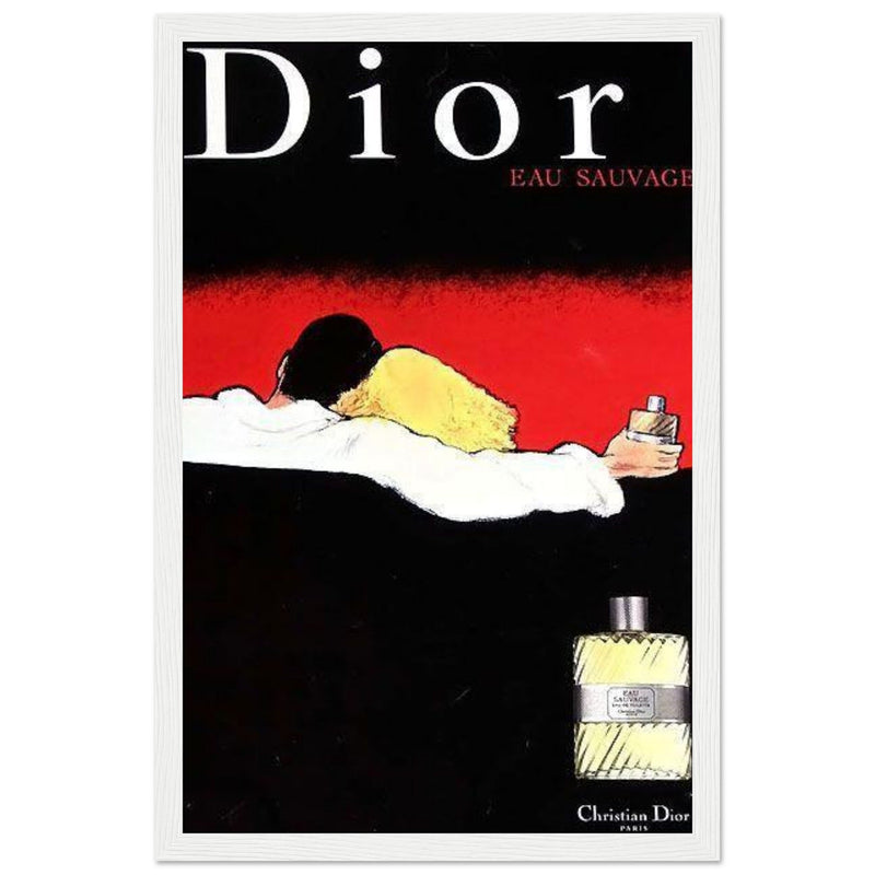 Dior Eau Sauvage Vintage Poster Ad