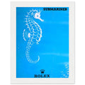 Rolex Submariner Vintage Ad Poster