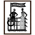 Hermes Flag Vintage Poster Ad