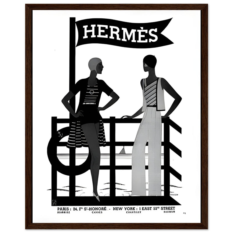 Hermes Flag Vintage Poster Ad