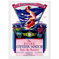 Rolex Amphibious Oyster Vintage Poster