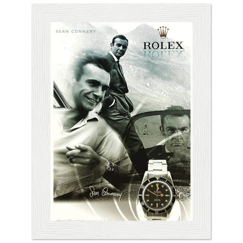 Rolex Sean Connery Vintage Rolex Poster Ad