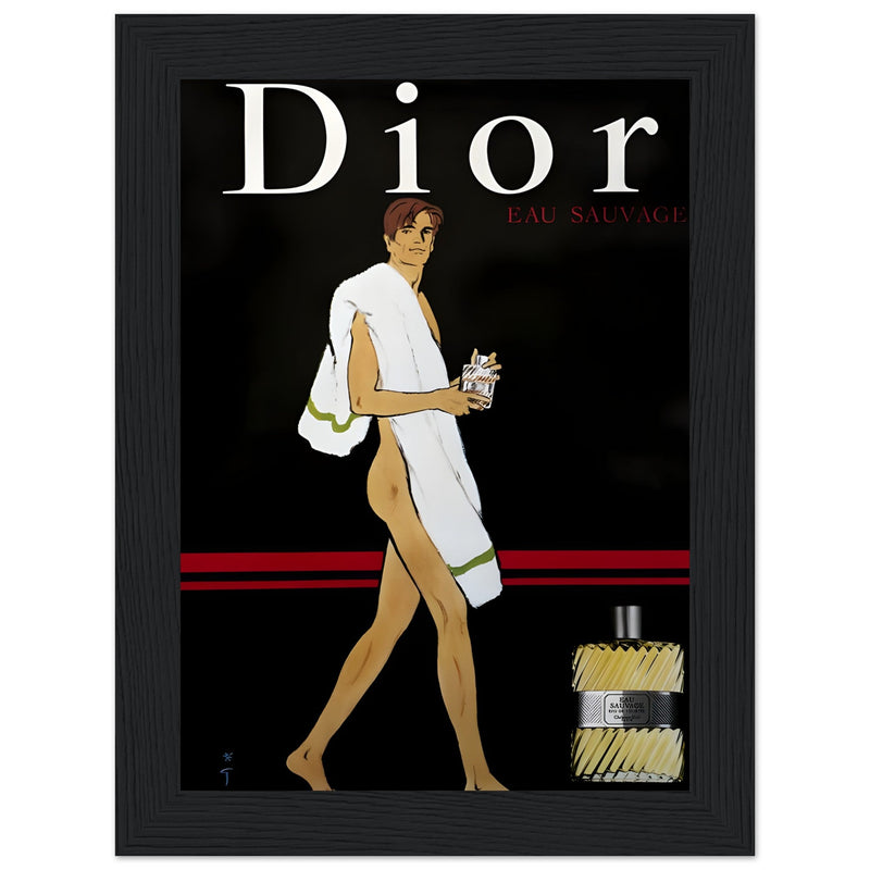 Dior Eau Sauvage Man Vintage Poster Ad