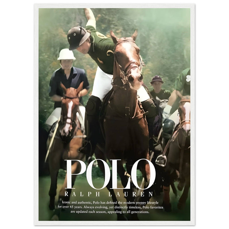 Polo Ralph Lauren Iconic Vintage Poster