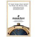 Audemars Piguet Master Watchmaker Vintage Poster Ad