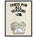 The North Face All Season Vintage Poster