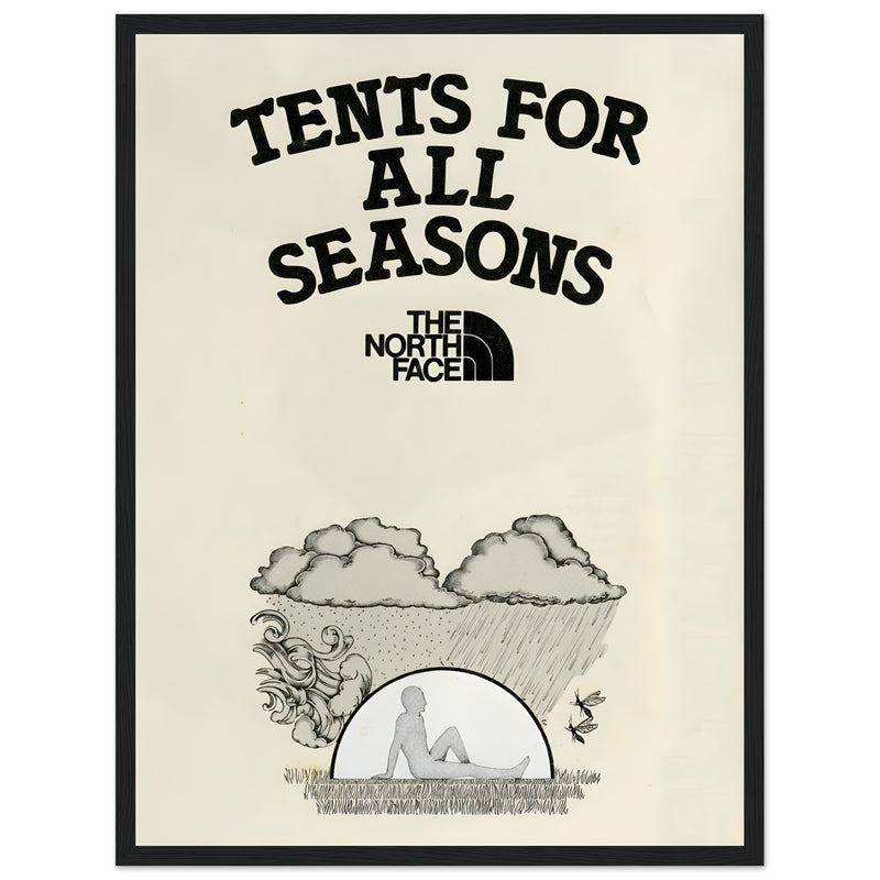 The North Face All Season Vintage Poster