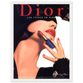 Christian Dior Woman Vintage Poster Ad