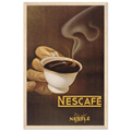 Nestle Nescafe Vintage Poster