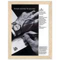 Rolex Lamar Hunt Vintage Poster Ad