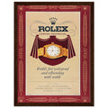 Rolex Oyster-Perpetual Vintage Poster Ad