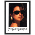 Yves Saint Laurent Vintage Poster