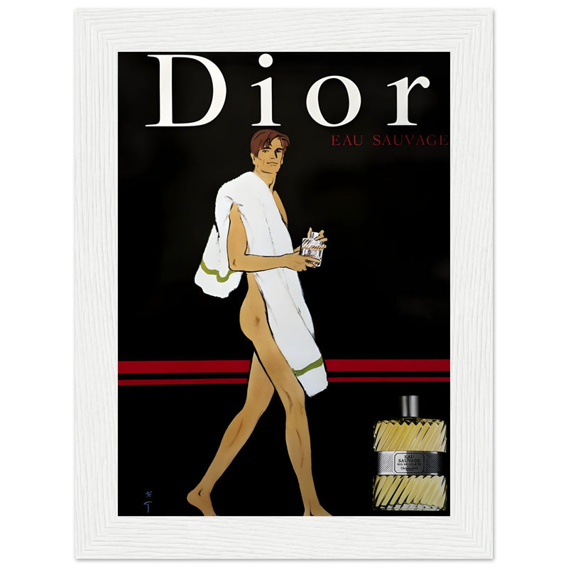 Dior Eau Sauvage Man Vintage Poster Ad
