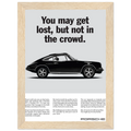 Porsche Vintage Poster - Lost
