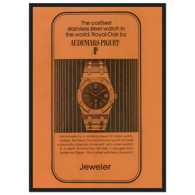 Audemars Piguet Royal Oak Vintage Poster Ad