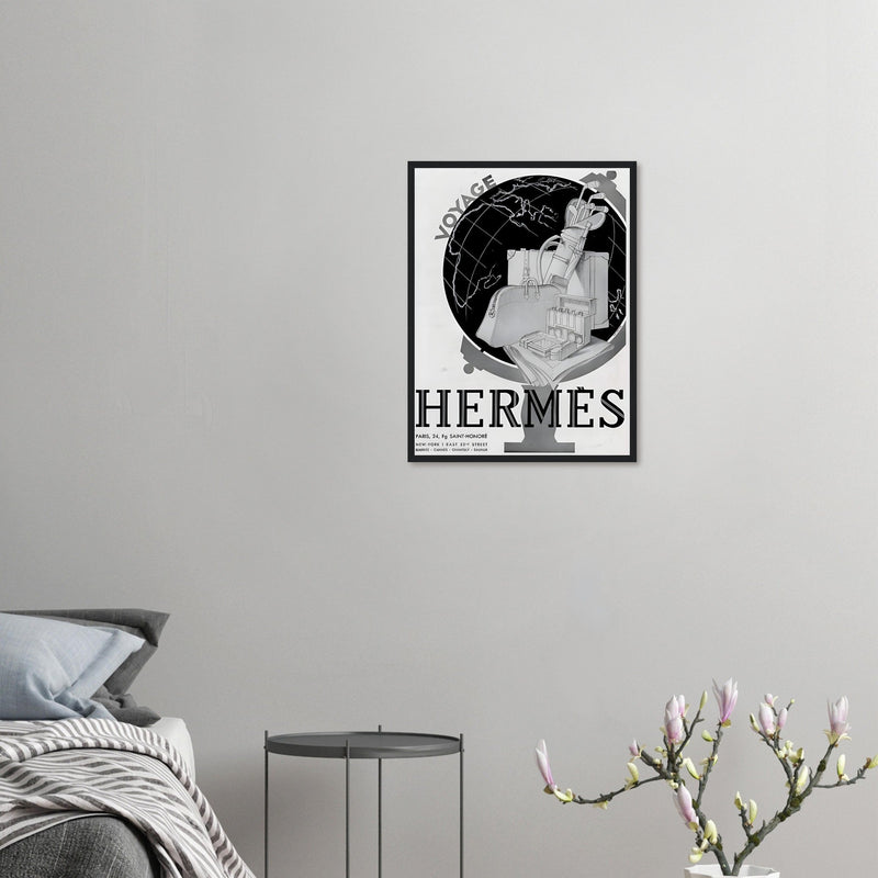 Hermes Voyage Vintage Poster