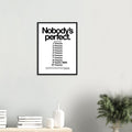 Porsche Nobody's Perfect Le Man Vintage Poster Ad