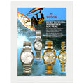 Tudor Vintage Poster Ad