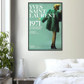 YSL 1971 Vintage Poster