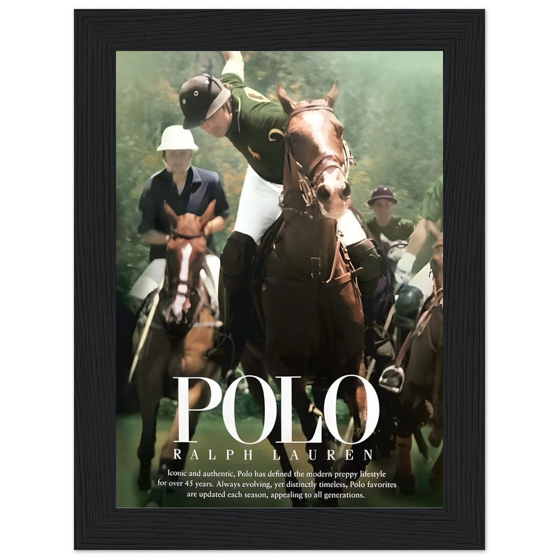 Polo Ralph Lauren Iconic Vintage Poster