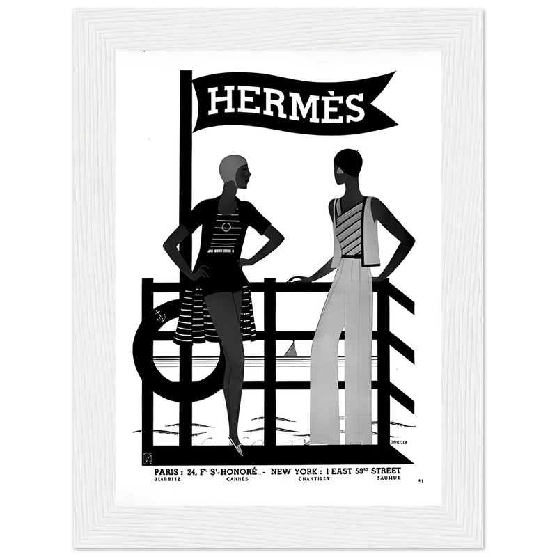 Hermes Flag Vintage Poster Ad
