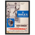 Rolex Sean Connery Vintage Poster Ad