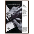 Rolex Lamar Hunt Vintage Poster Ad