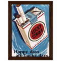 Lucky Strike Vintage Poster - Happy Days