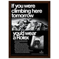 Rolex Explorer Everest Vintage Poster Ad