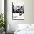 Avec La Rolex Submariner Vintage Poster Ad