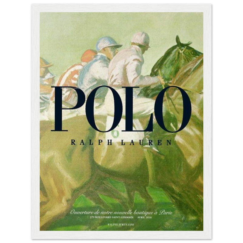 Polo Ralph Lauren Paris Vintage Poster Ad