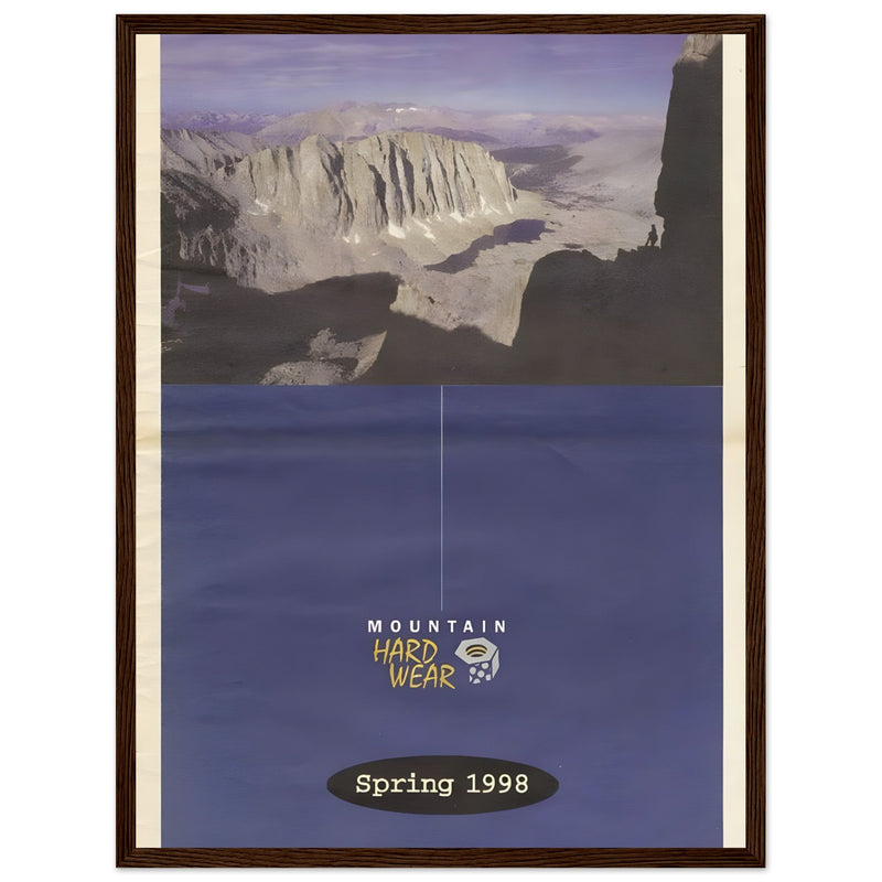 Mountain Hardwear Spring 1998 Vintage Poster