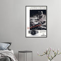 Omega Moon Vintage Poster Ad