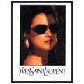 Yves Saint Laurent Vintage Poster
