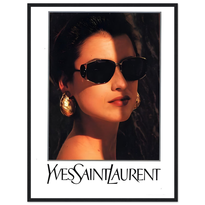 Yves Saint Laurent Vintage Poster