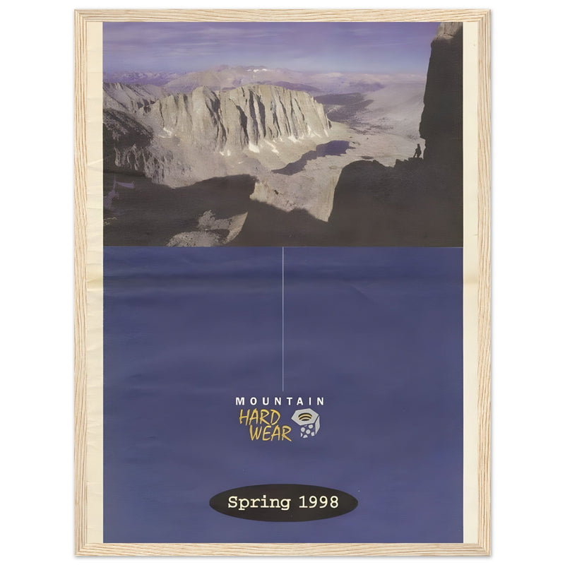 Mountain Hardwear Spring 1998 Vintage Poster