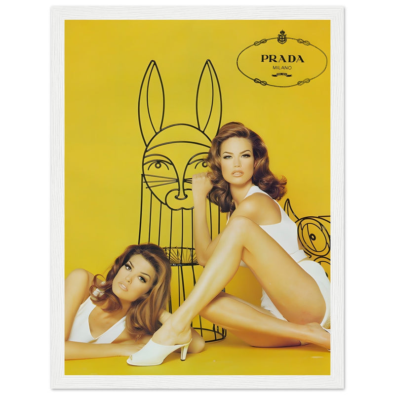 Prada Vintage Poster Ad