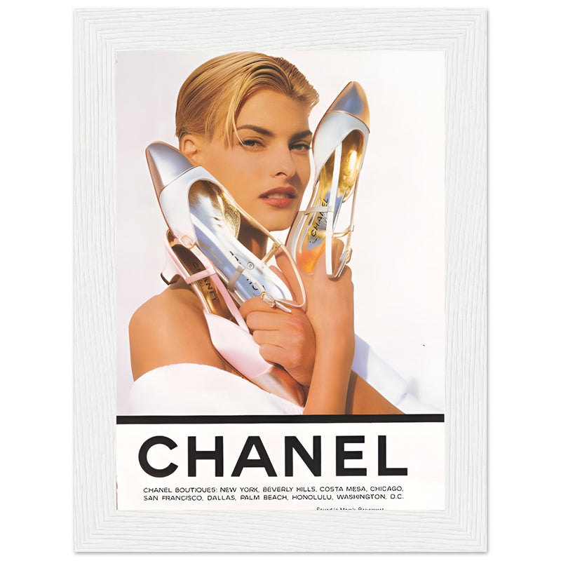 Chanel Vintage Poster Ad