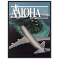 American Airlines AALOHA 1981 Vintage Poster Ad