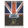 Louis Vuitton Classic Car Show Vintage Poster Ad