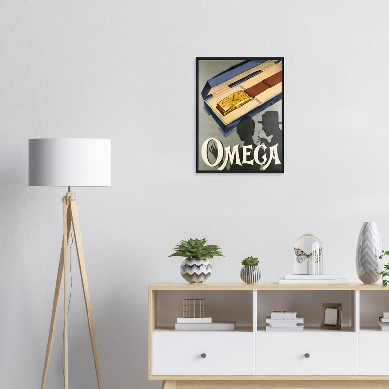 Omega Vintage Poster Ad