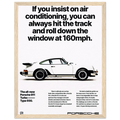 Porsche All New 911 Vintage Poster