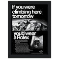 Rolex Explorer Everest Vintage Poster Ad
