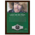 Rolex Explorer Vintage Poster Ad