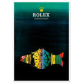 Rolex Submariner Fish Vintage Poster Ad - Premium Matte Paper