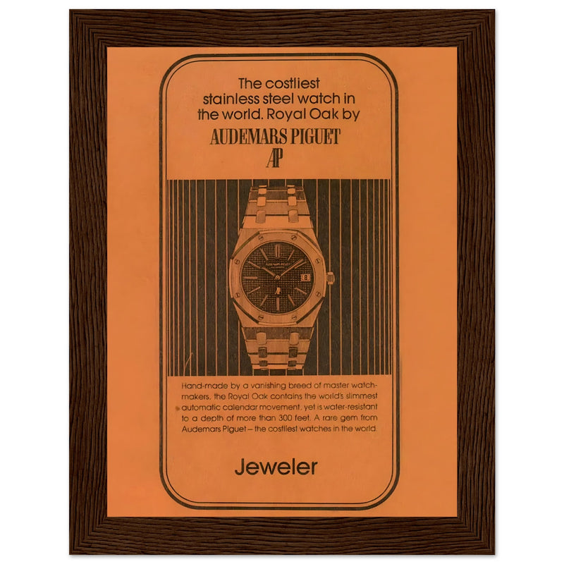Audemars Piguet Royal Oak Vintage Poster Ad