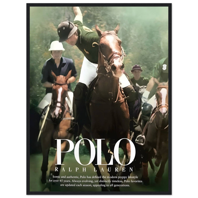 Polo Ralph Lauren Iconic Vintage Poster