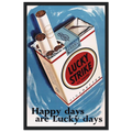 Lucky Strike Vintage Poster - Happy Days